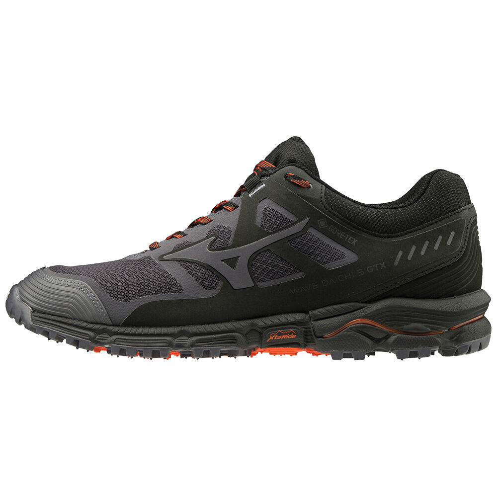 Zapatillas Trail Running Mizuno Wave Daichi 5 GTX Hombre Negras Outlet VJBE-26798